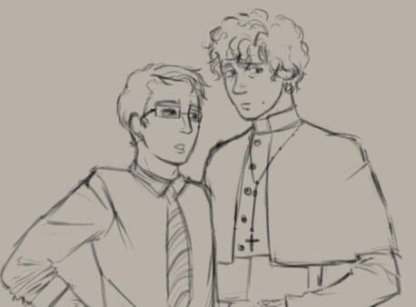 mine and a friend's oc